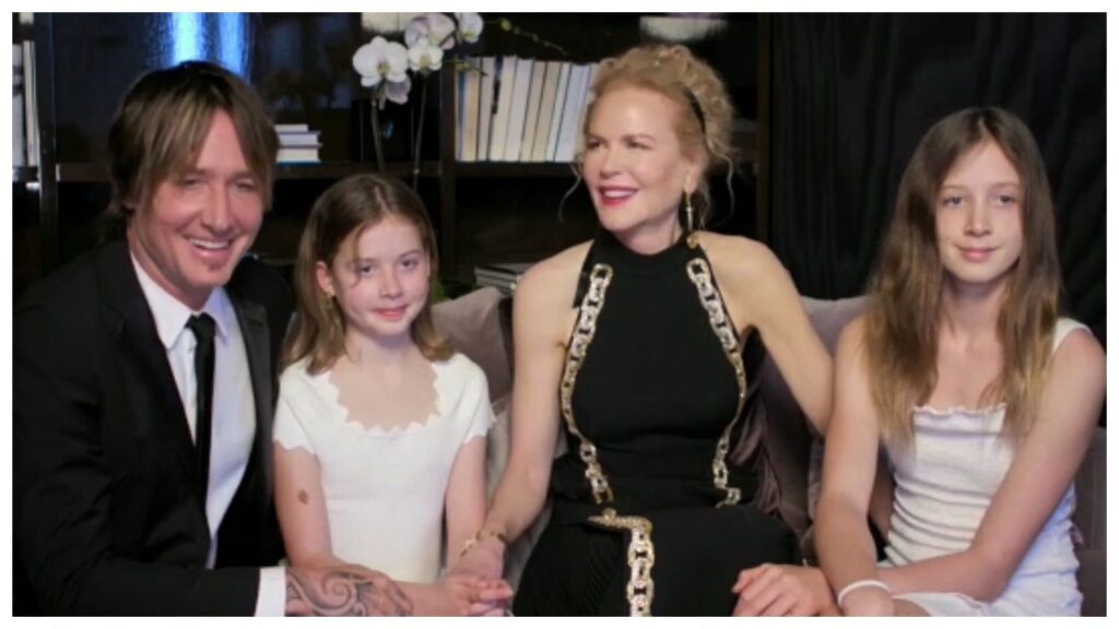 Nicole Kidman (58) and Keith Urban (57) have two children together. celebretea.com