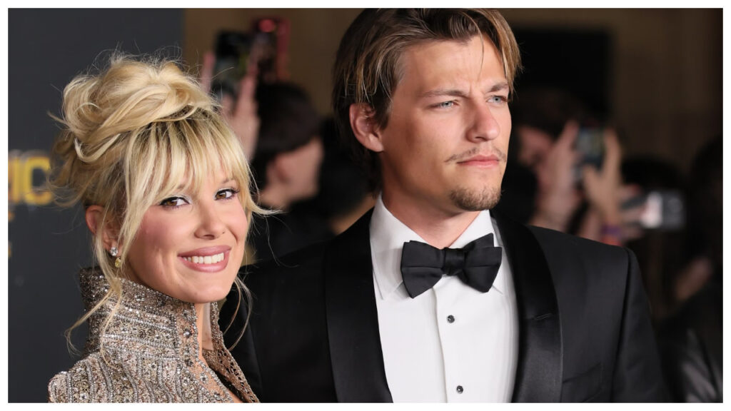 Millie Bobby Brown with her husband Jake Bongiovi celebretea.com