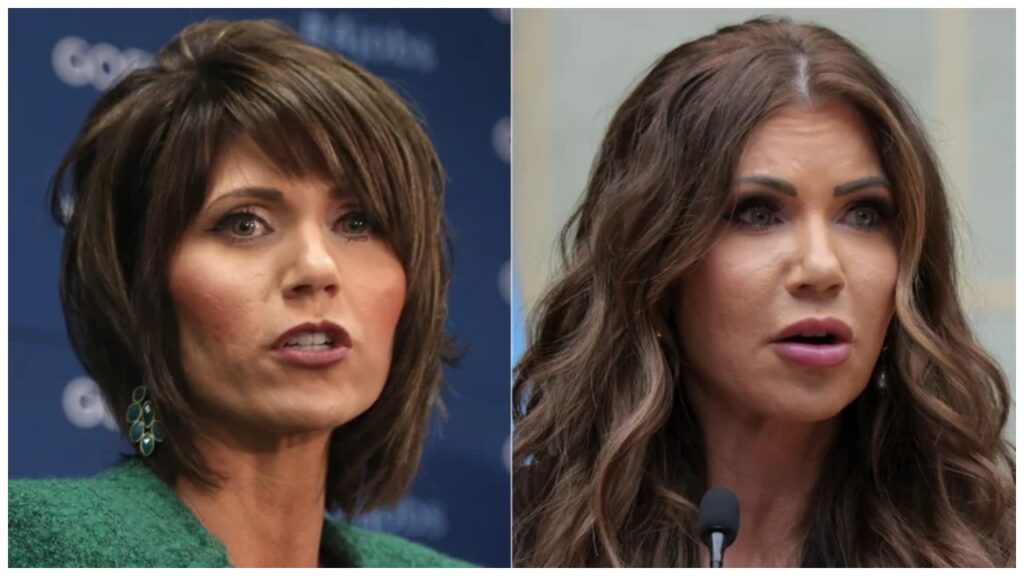 Kristi Noem Then vs. Now celebretea.com