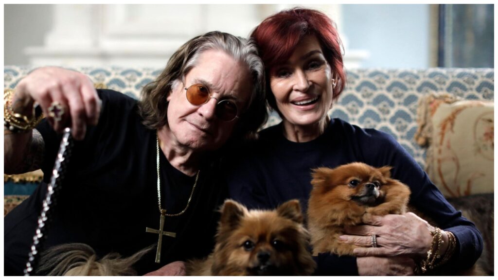 Sharon Osbourne alongside Ozzy Osbourne celebretea.com